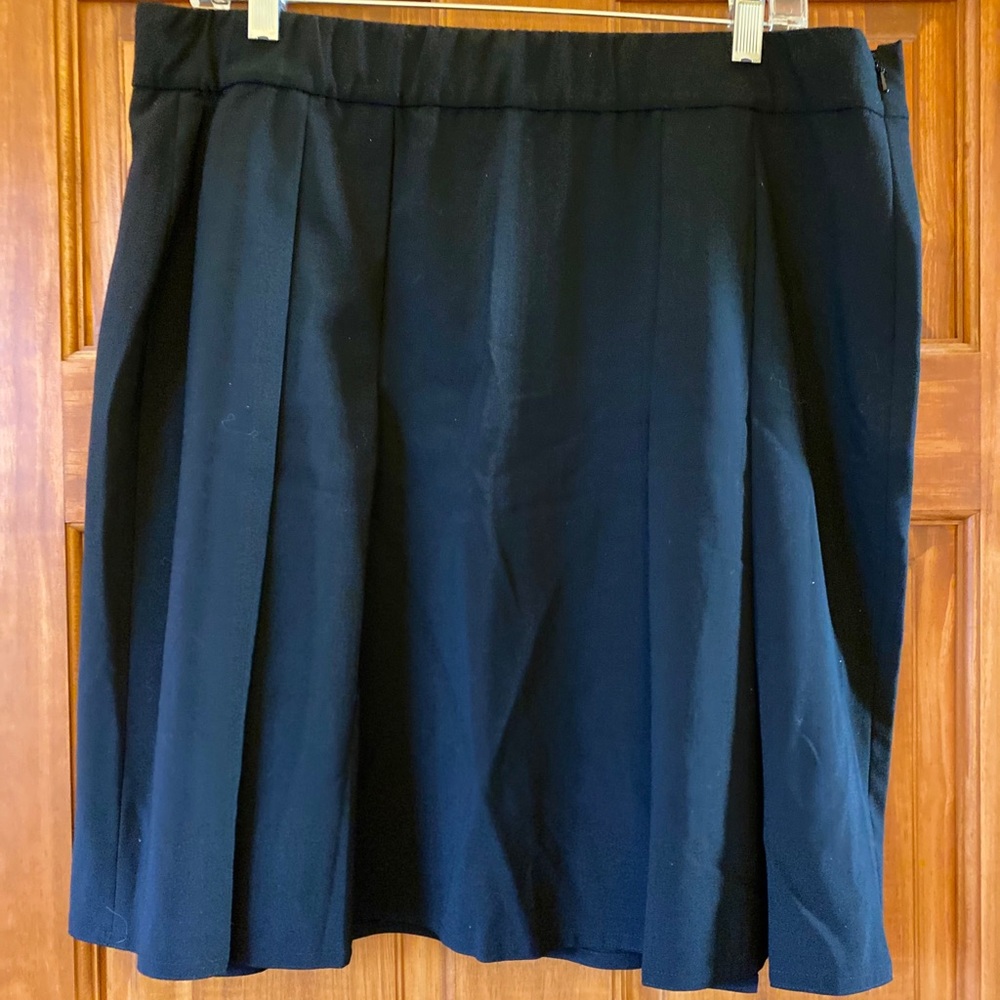 $190 anne klein black skirt a pea in the pod large